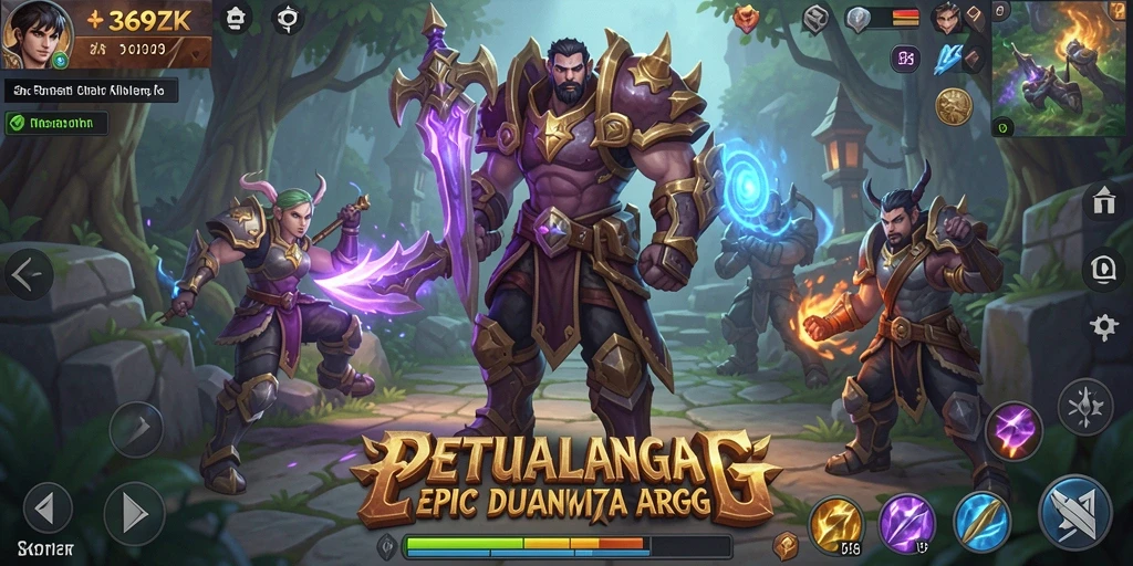 Tampilan gameplay ARPG yang menegangkan di 369ZK.