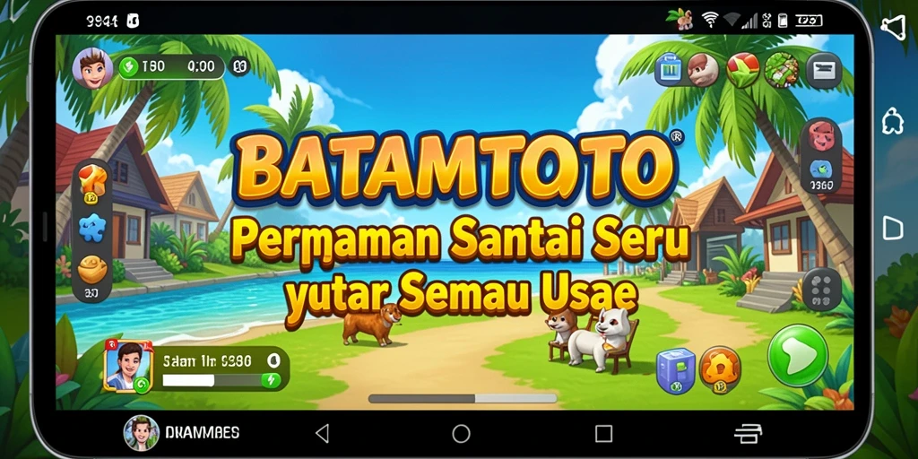 Tampilan gameplay seru dan menantang dari BATAMTOTO.