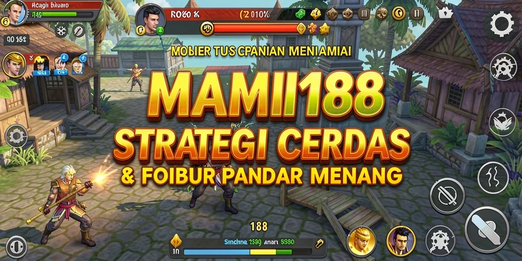 Tampilan gameplay MAMI188 yang menampilkan momen strategis dalam pertempuran.