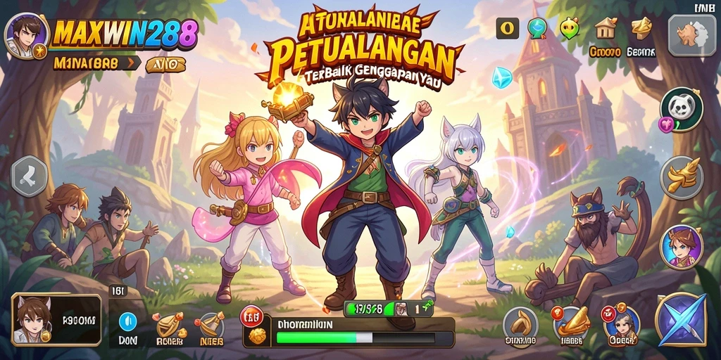 Gameplay seru dari MAXWIN288 dengan karakter anime yang memikat.