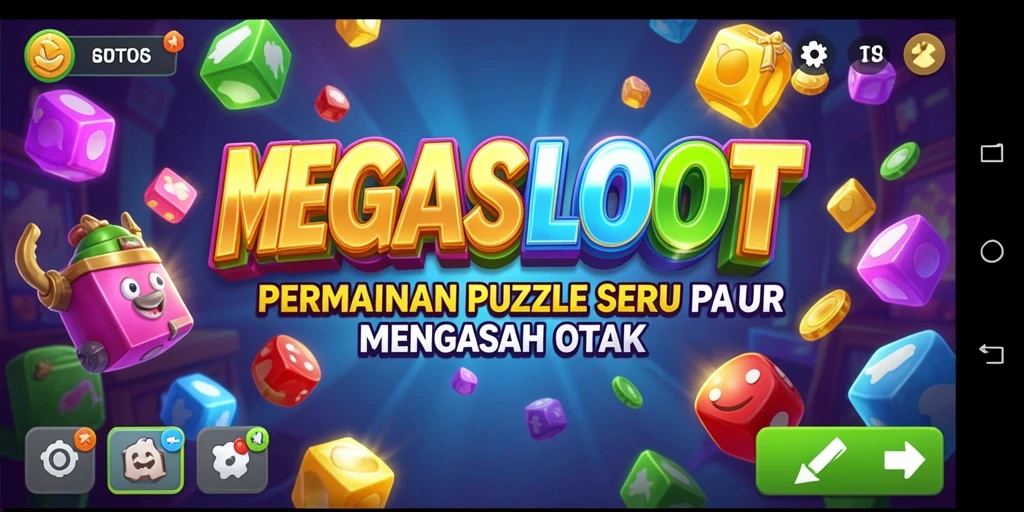 Tampak seru dan menantang dalam game Puzzle MEGASLOTO.