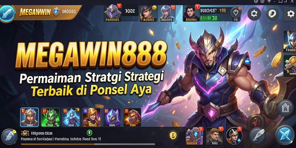 Gameplay seru dengan strategi membangun kerajaan di MEGAWIN888.