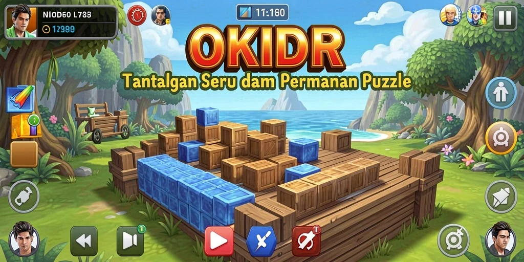 Gameplay OKIDR yang menggugah selera dan menarik untuk dimainkan.
