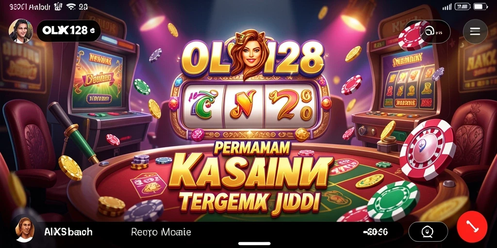Tampilan menarik dari gameplay Kasino di OLX128.