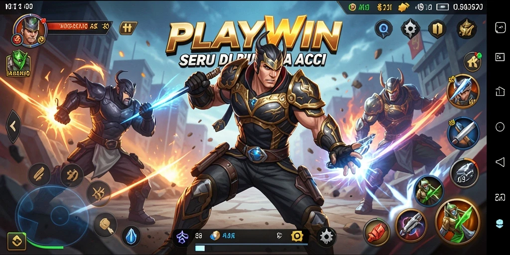 Screenshot utama gameplay Action yang intens dan seru.
