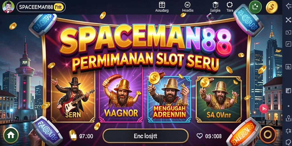 Screenshot gameplay SPACEMAN88 yang menarik dan dinamis.