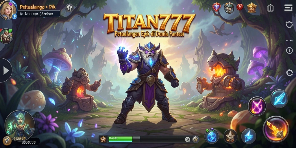 Gameplay TITAN777 yang epik dalam petualangan yang mendebarkan.