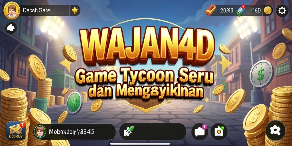 Gameplay menarik dengan berbagai pilihan bisnis Tycoon.